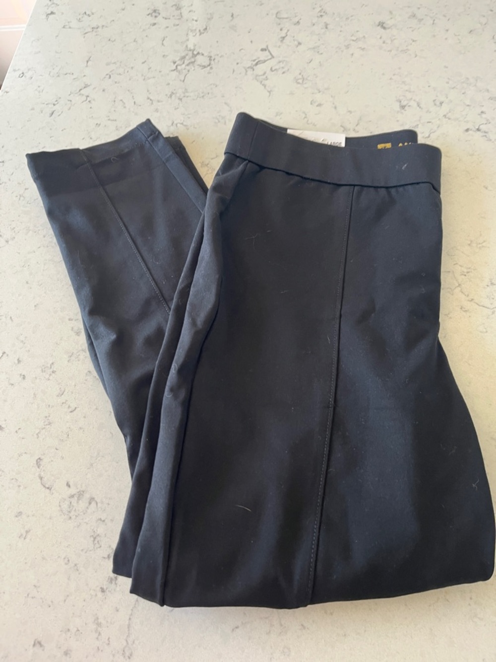 NWT Anne Klein Black Tummy Control Ponte Pants